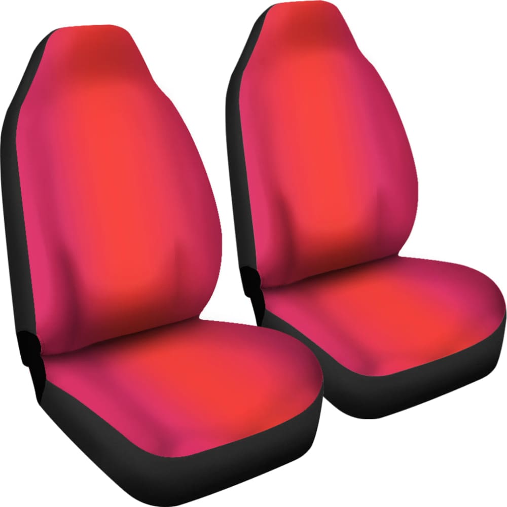 Ombre Sunset Orange Pink Car Seat Covers 550317 - YourCarButBetter