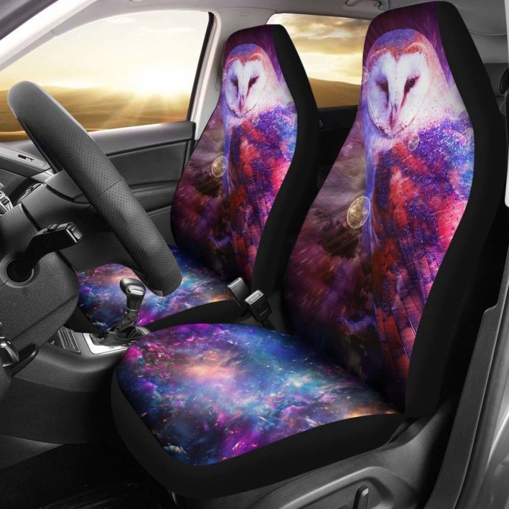 Owl Colorful Car Seat Covers 174716