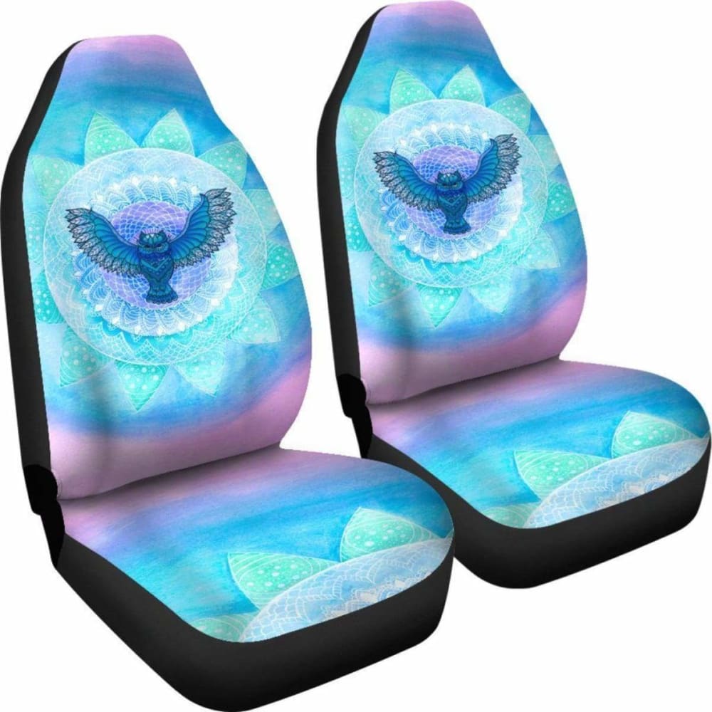 Owl Mandala Car Seat Covers 174716