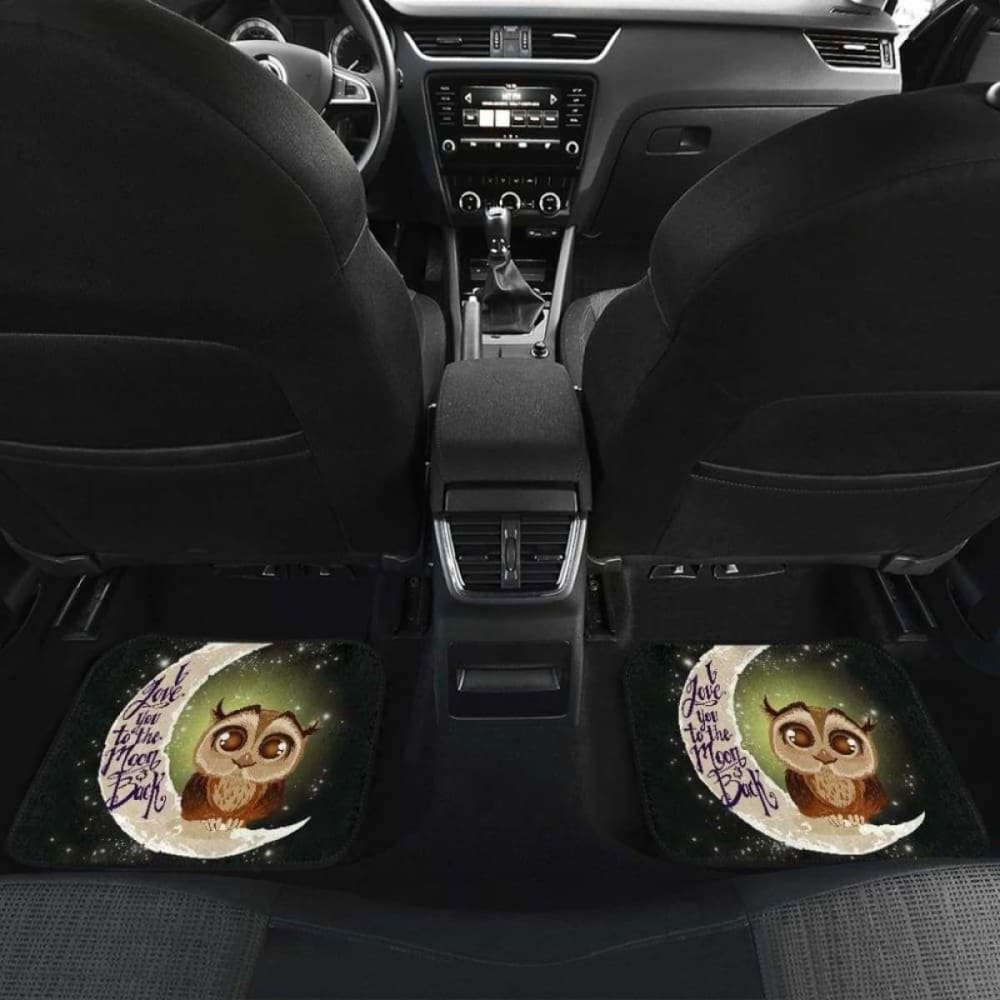 Owl Moon Car Floor Mats 201216