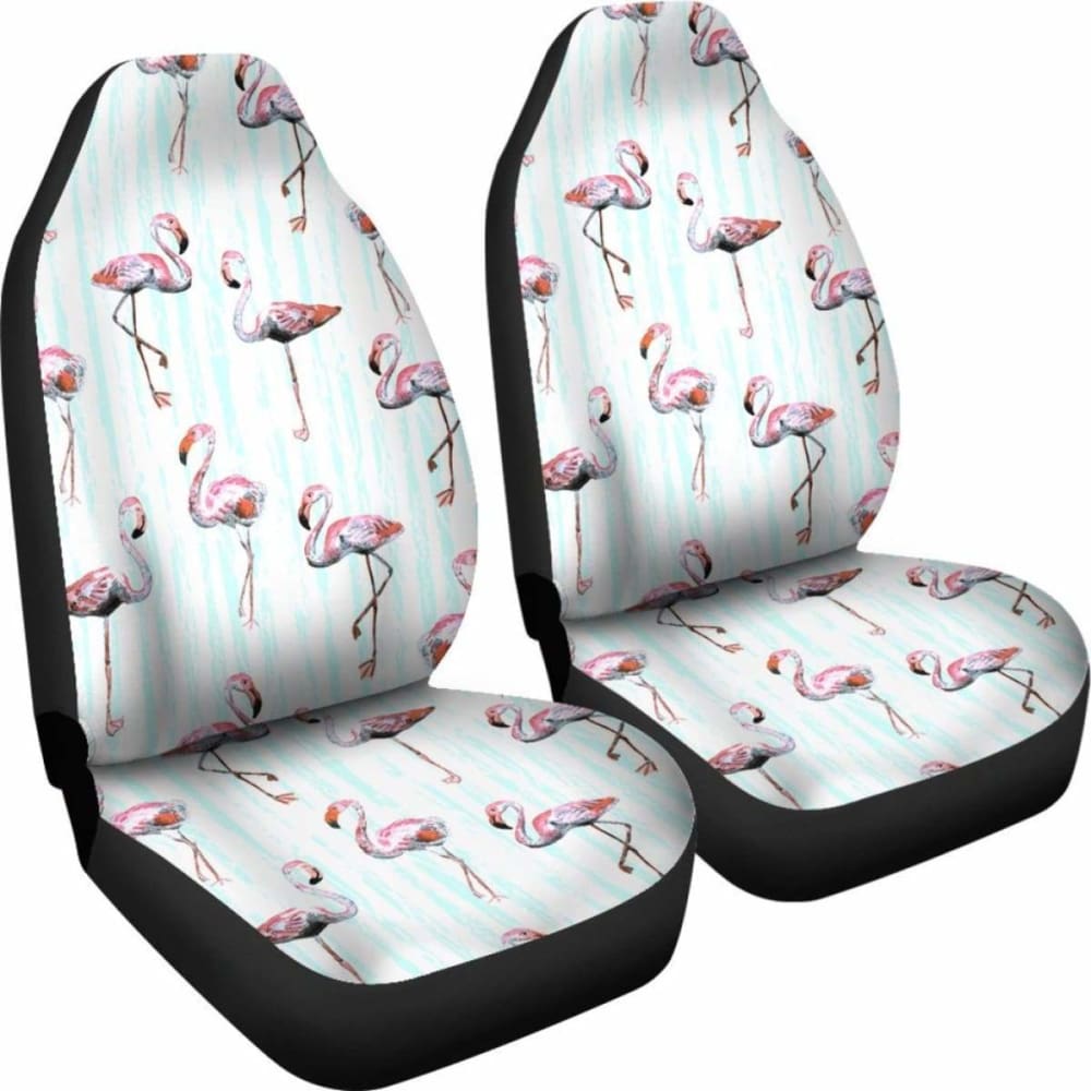 Paint Flamingos Car Seat Covers 201010