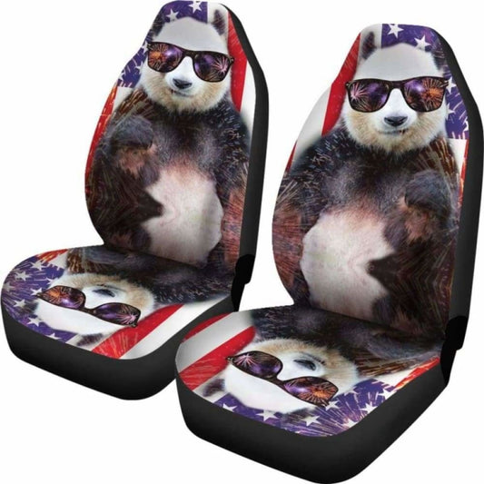 Panda Car Seat Cover 091706