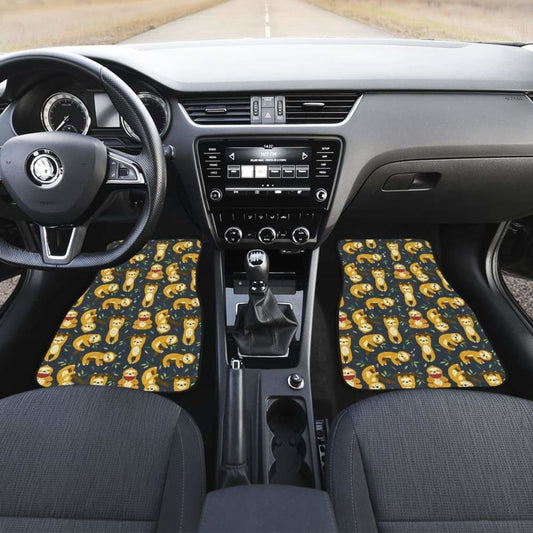 Pattern Sloth Cute Car Floor Mats Amazing Gift 211002