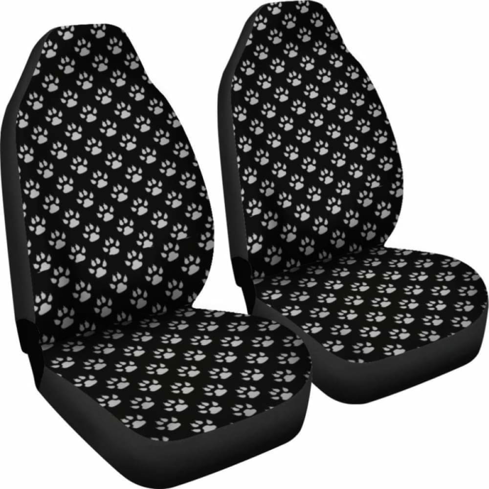Paw Print Car Seat Cover 161012