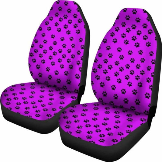 Paw Prints Car Seat Covers 161012