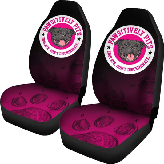 Pawsitively Pits Car Seat Covers 174510 - YourCarButBetter