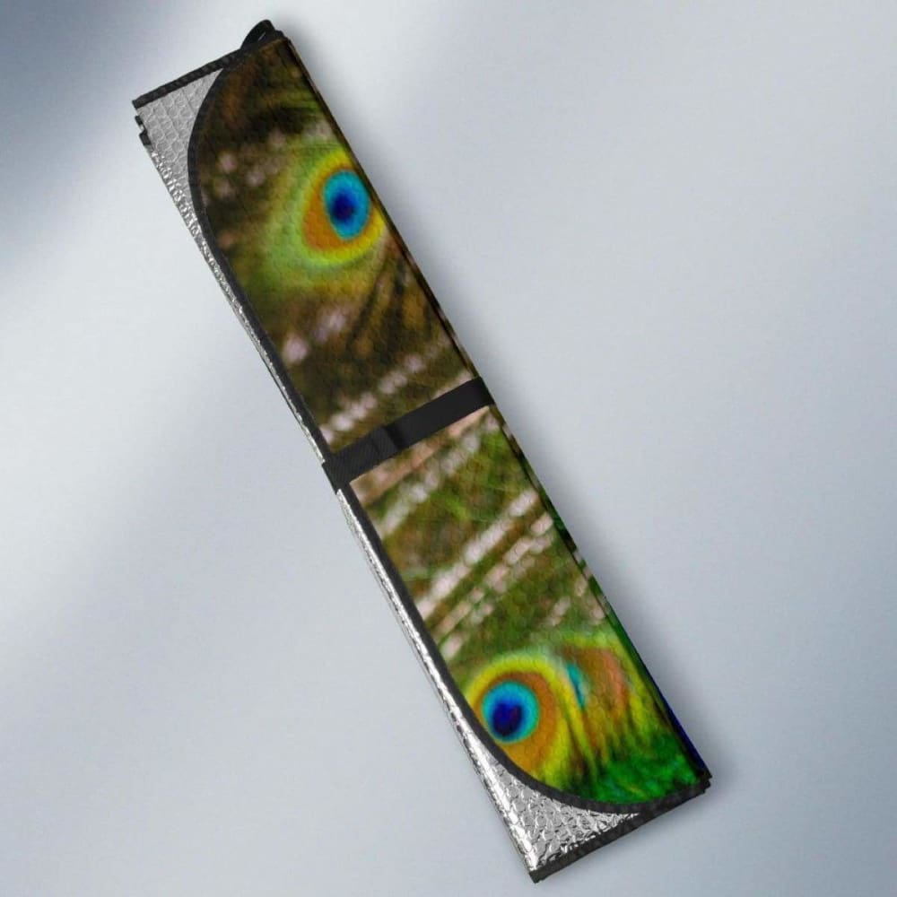 Peafowl Indian Peacock Hd 4K Car Sun Shade 085424 - YourCarButBetter