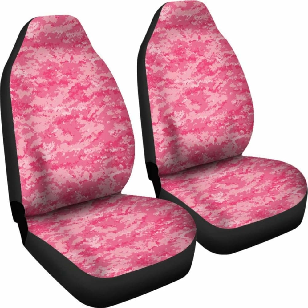 Pink Digital Camo Car Seat Cover 112608
