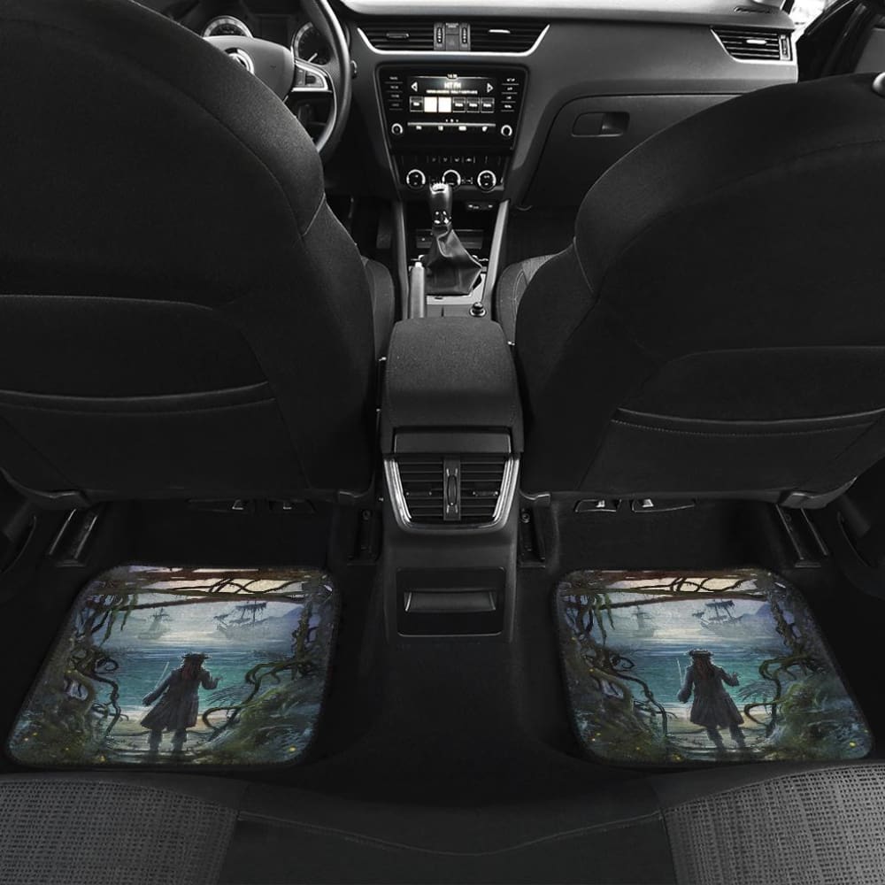 Pirates Of The Caribbean Jack Sparrow Car Floor Mats 210101 - YourCarButBetter