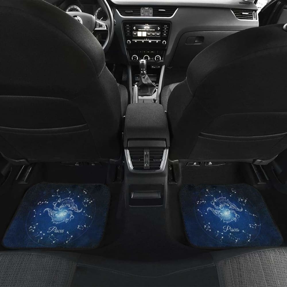 Pisces Zodiac Sign Car Floor Mats Amazing Gift 211902