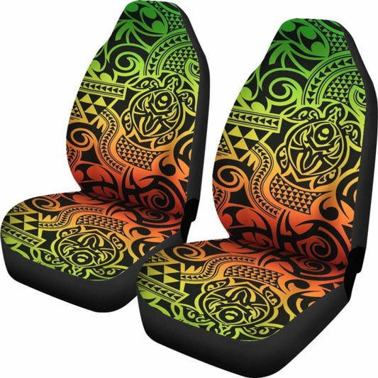 Polynesian Car Seat Cover - Polynesian Tattoo 52 - 10 174914 - YourCarButBetter