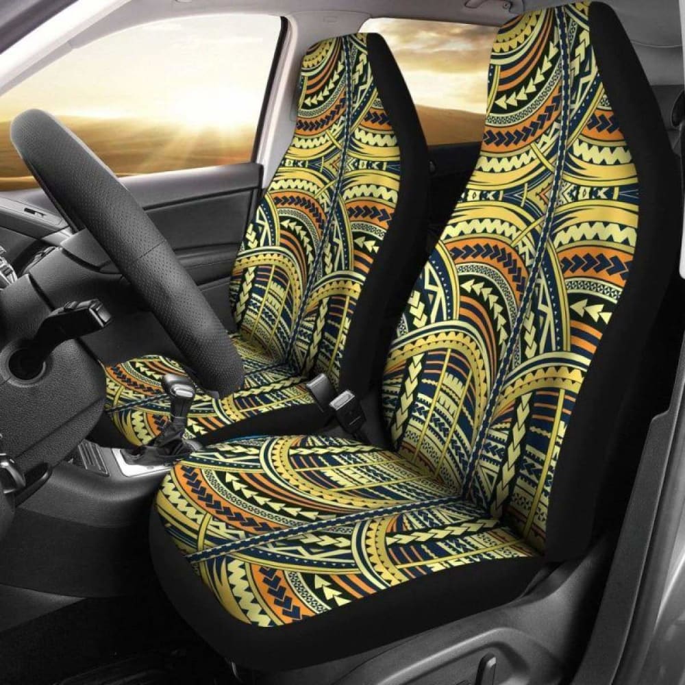 Polynesian Car Seat Covers Amazing 105905 - YourCarButBetter
