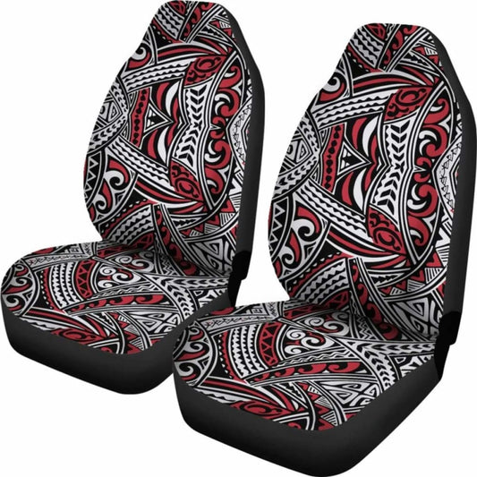 Polynesian Car Seat Covers - Polynesian Tattoo - 9 174914 - YourCarButBetter