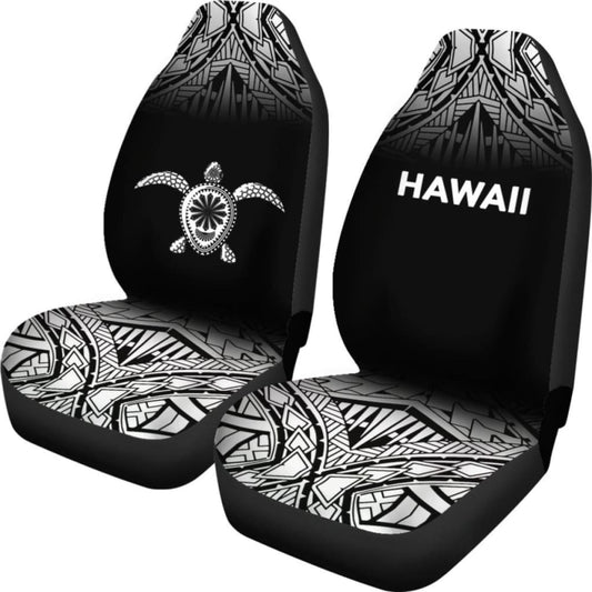 Polynesian Hawaii Turtle Car Seat Covers Fog Black New 091114 - YourCarButBetter