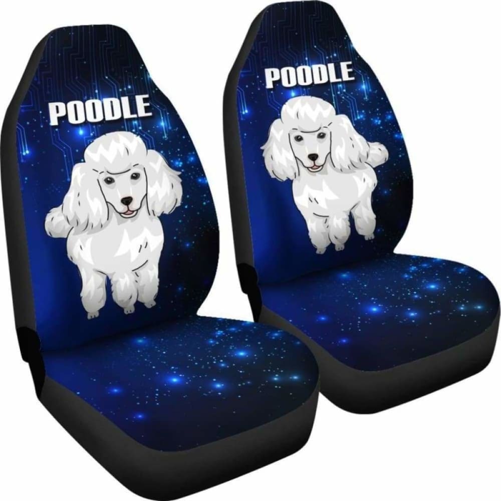 Poodle Car Seat Covers 6 110424 - YourCarButBetter