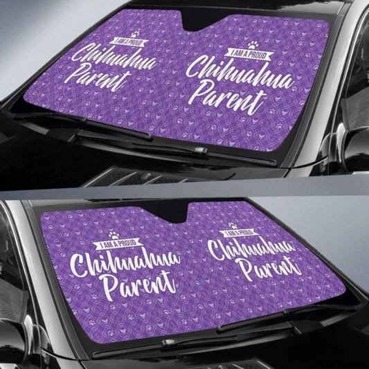 Proud Chihuahua Parent Car Auto Sun Shades 172609 - YourCarButBetter