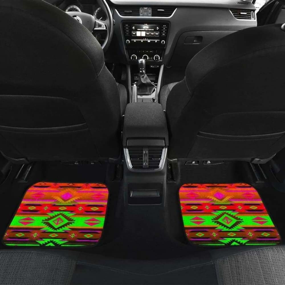 Psychedelic Car Floor Mats 192609 - YourCarButBetter