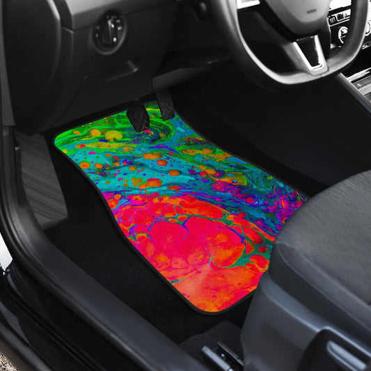 Psychedelic Space Car Mat 550317 - YourCarButBetter