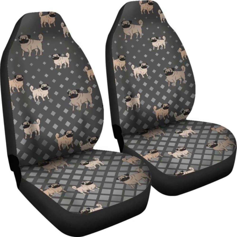 Pug Car Seat Cover 102918 - YourCarButBetter