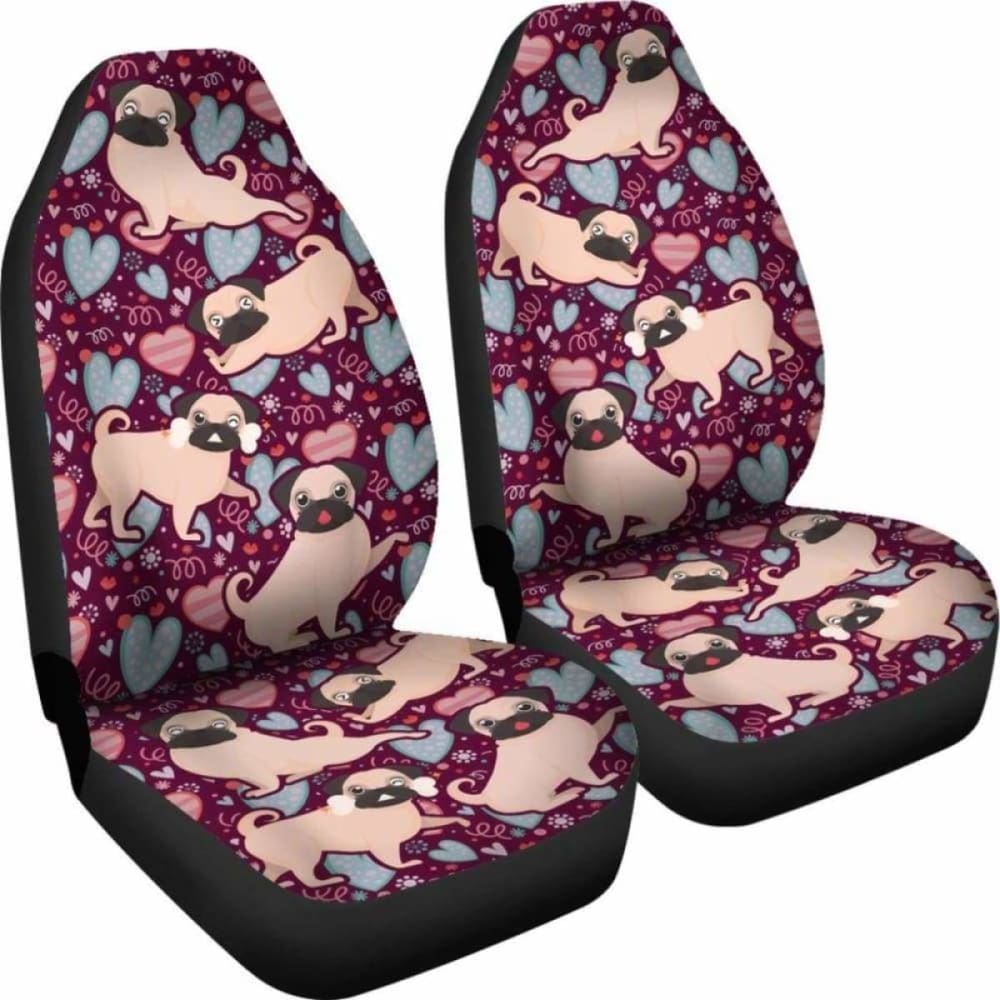 Pug Car Seat Covers 03 102918 - YourCarButBetter