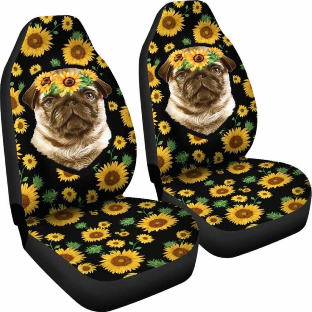 Pug Car Seat Covers 102918 - YourCarButBetter