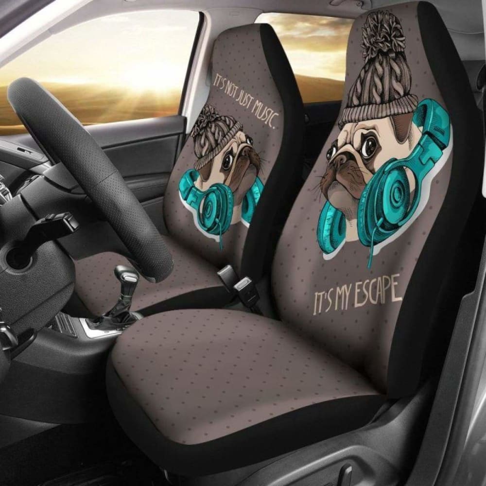 Pug Dog 03 Car Seat Cover 102918 - YourCarButBetter