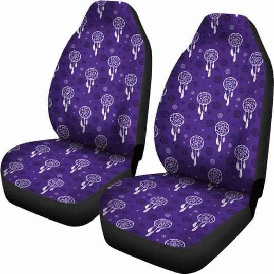 Purple Dreamcatcher Car Seat Covers 105905 - YourCarButBetter