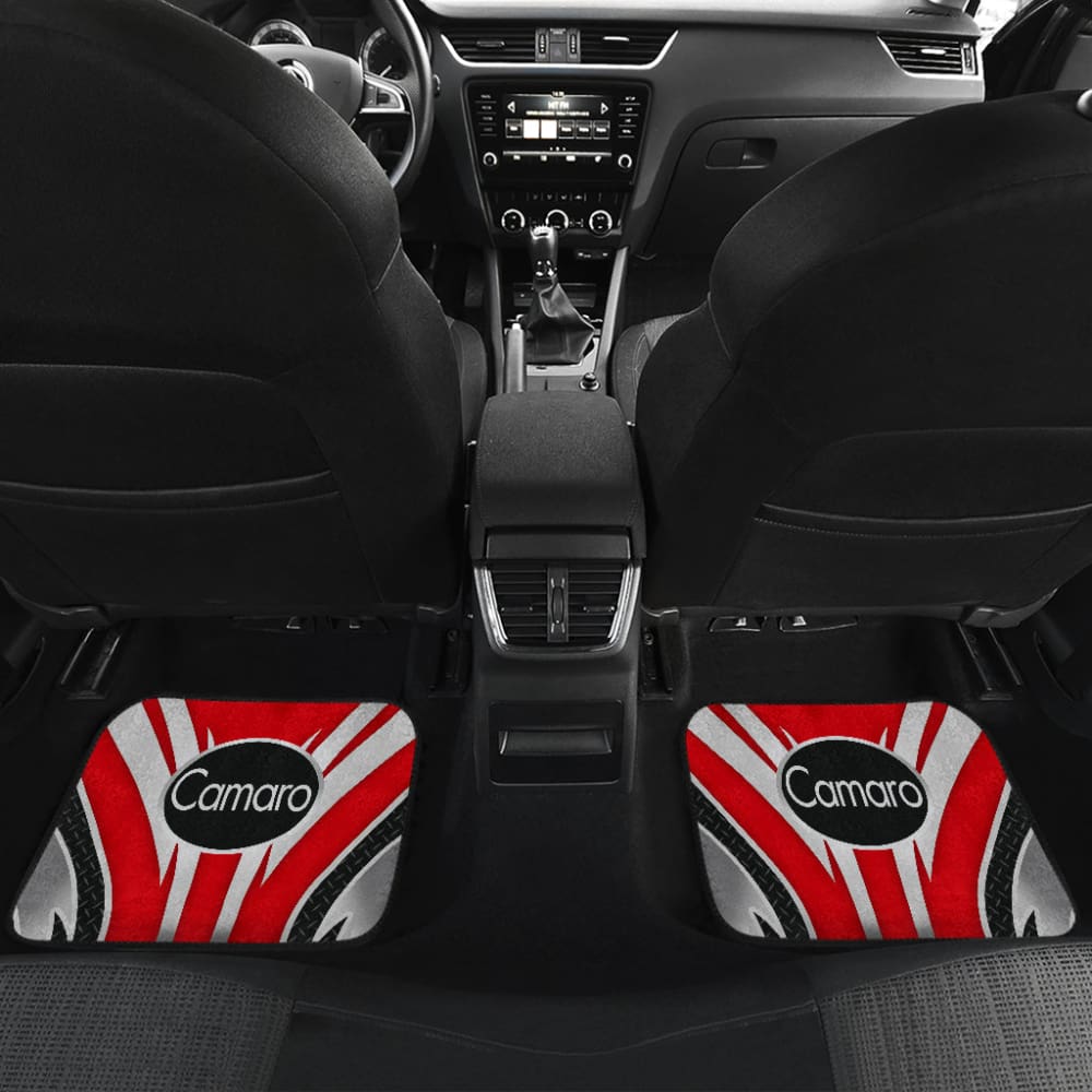 Red Camaro Car Floor Mats 211901 - YourCarButBetter