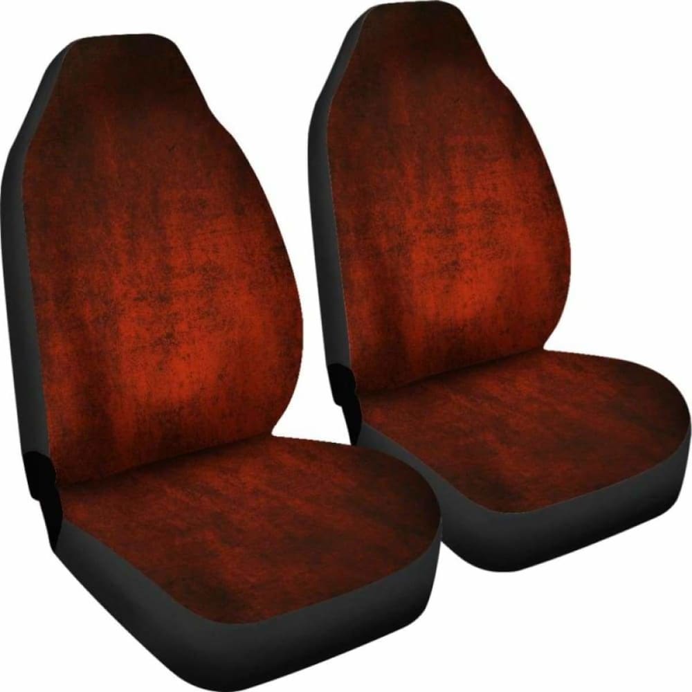 Red Grunge Car Seat Covers 232125 - YourCarButBetter