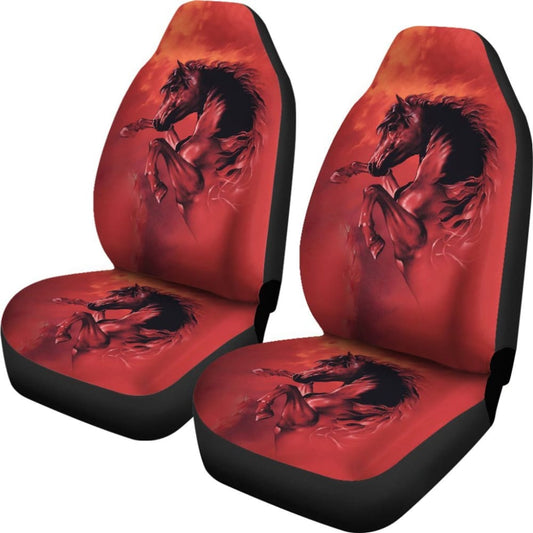 Red Horse Native Car Seat Covers 093223 - YourCarButBetter