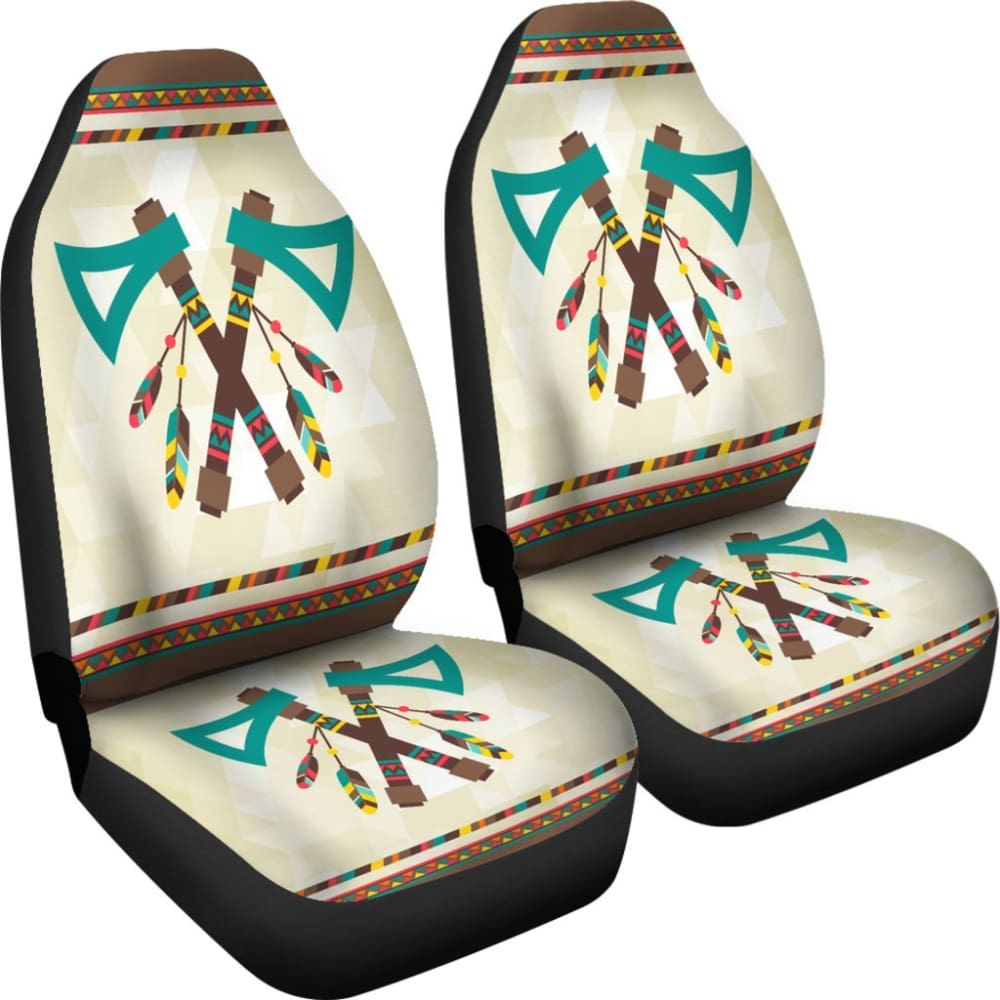 Retro Seamless Native Car Seat Cover 093223 - YourCarButBetter