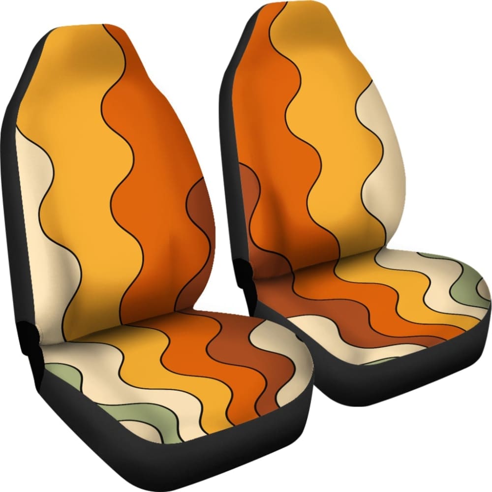 Retro Vibes Car Seat Covers 094201 - YourCarButBetter