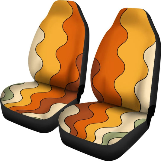 Retro Vibes Car Seat Covers 094201 - YourCarButBetter