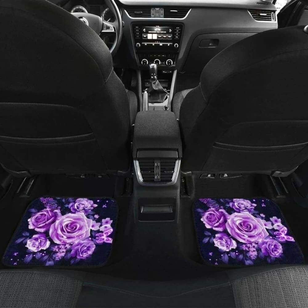 Rose Beauty Art Flowers Car Floor Mats 202905