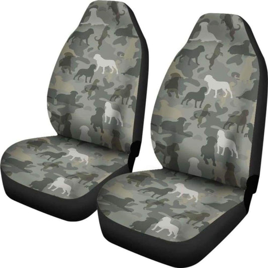 Rottweiler Camo Car Seat Covers 201309