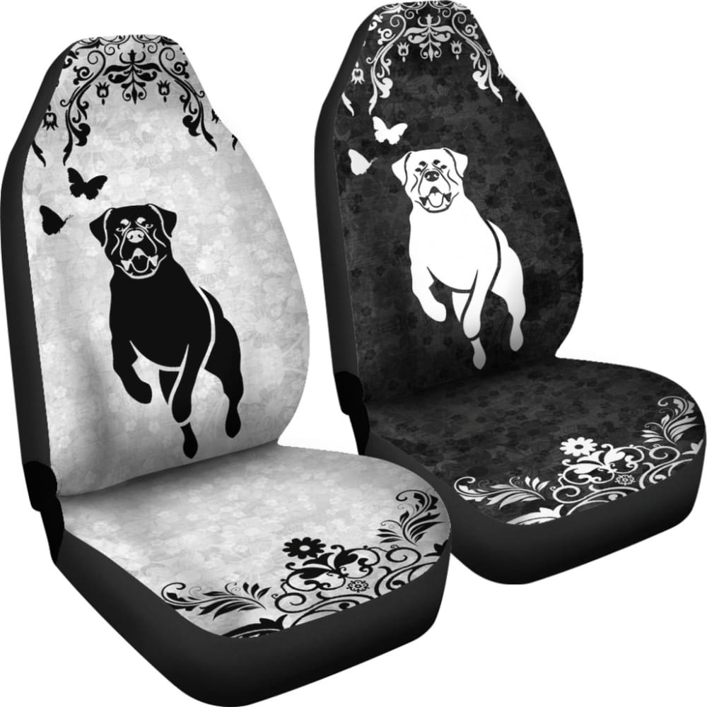 Rottweiler - Car Seat Covers 174510 - YourCarButBetter