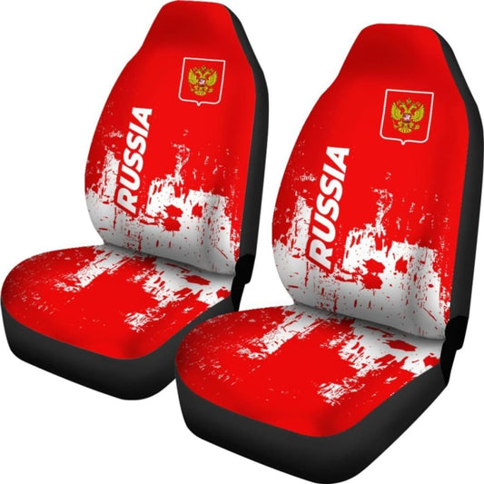 Russia Car Seat Covers Smudge Style 094201 - YourCarButBetter