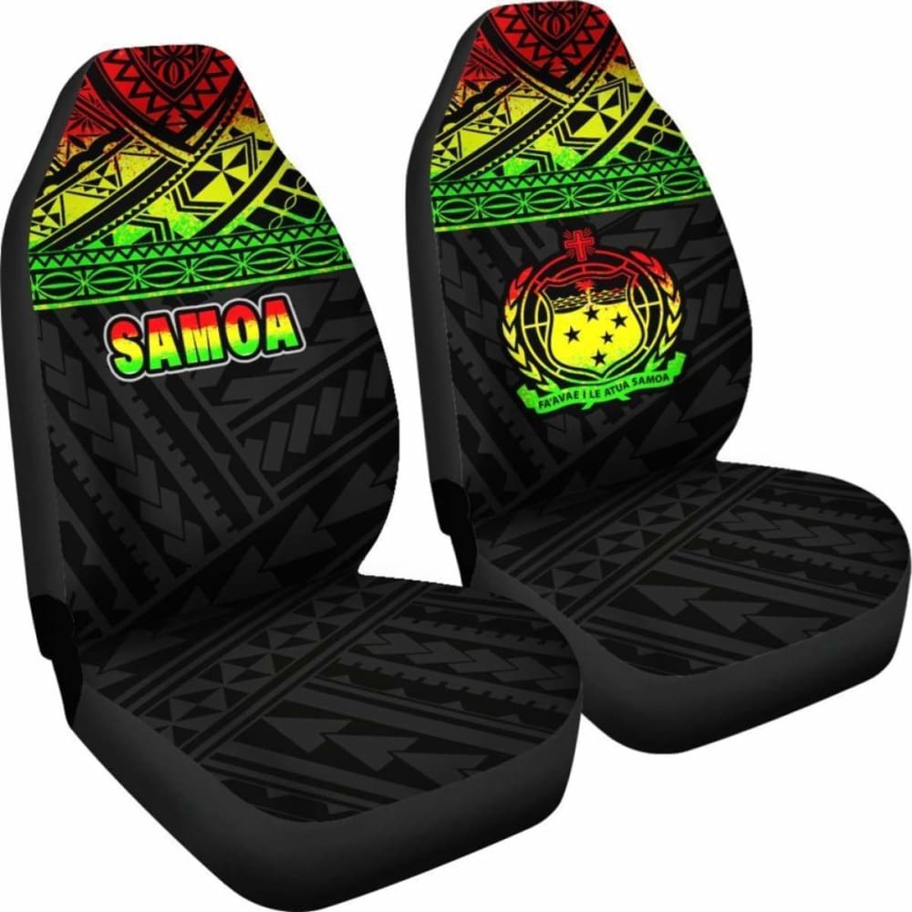 Samoa Polynesian Car Seat Covers Reggae - 105905 - YourCarButBetter
