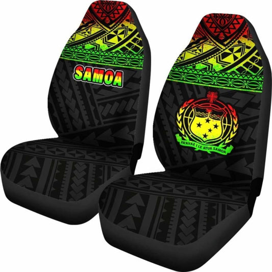Samoa Polynesian Car Seat Covers Reggae - 105905 - YourCarButBetter