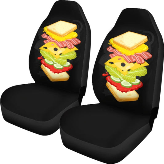 Sandwich Lovers Car Seat Covers 211703 - YourCarButBetter