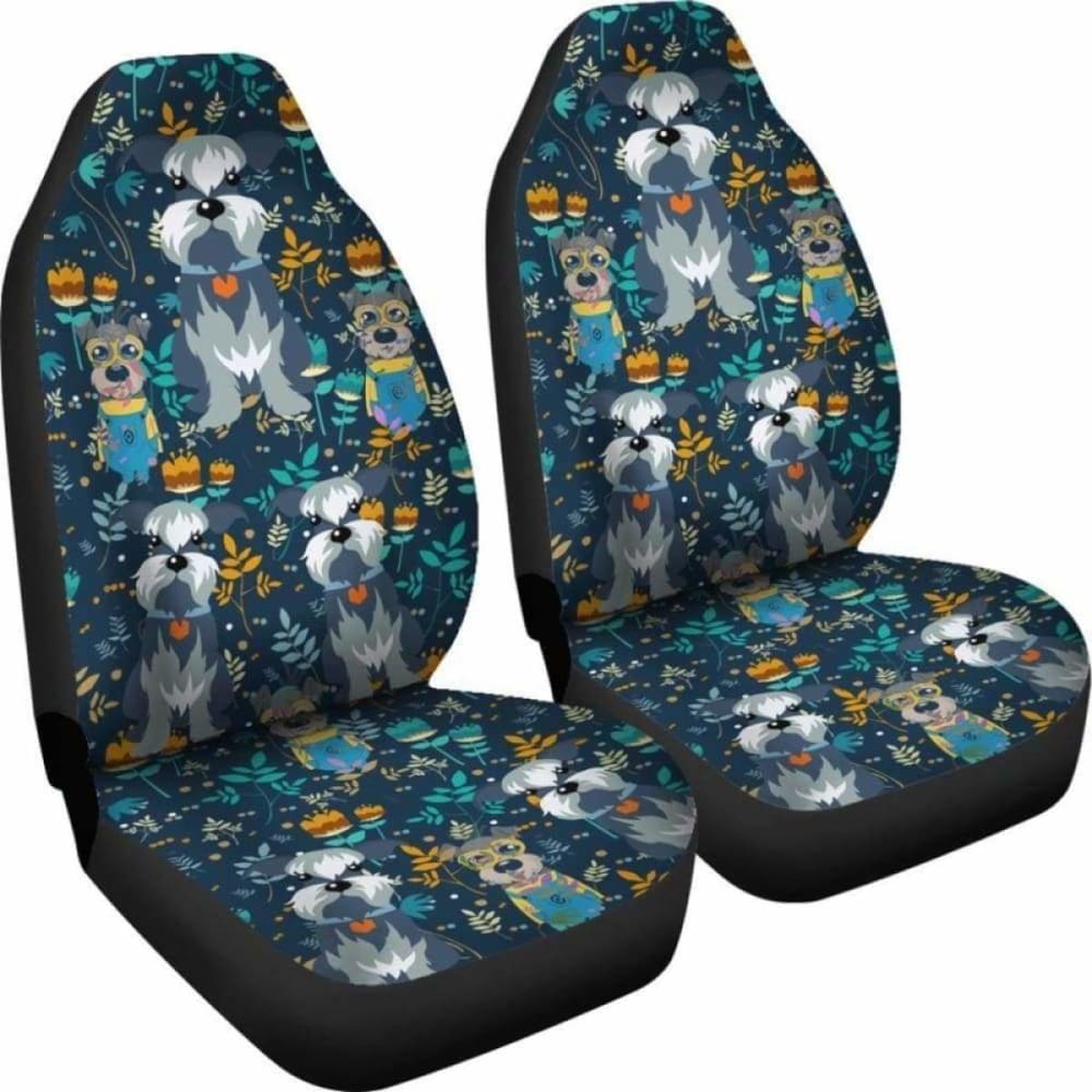 Schnauzer Car Seat Covers 01 102802 - YourCarButBetter