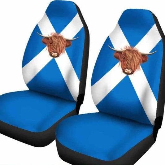 Scotland Highland Cow Car Seat Cover 144730