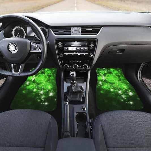 Shamrock Irish Light Car Floor Mats Amazing Gift Ideas 210202 - YourCarButBetter