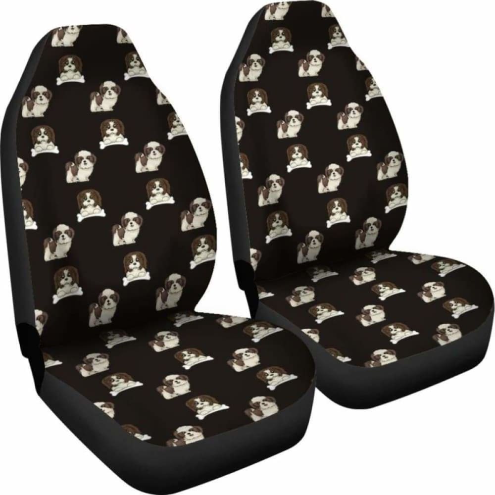 Shih Tzu Car Seat Cover 112428 - YourCarButBetter
