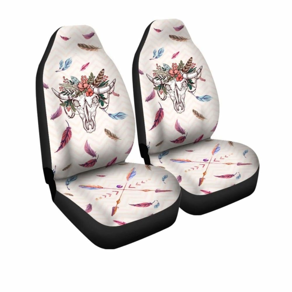 Skull Cow-2 Car Seat Covers 144730
