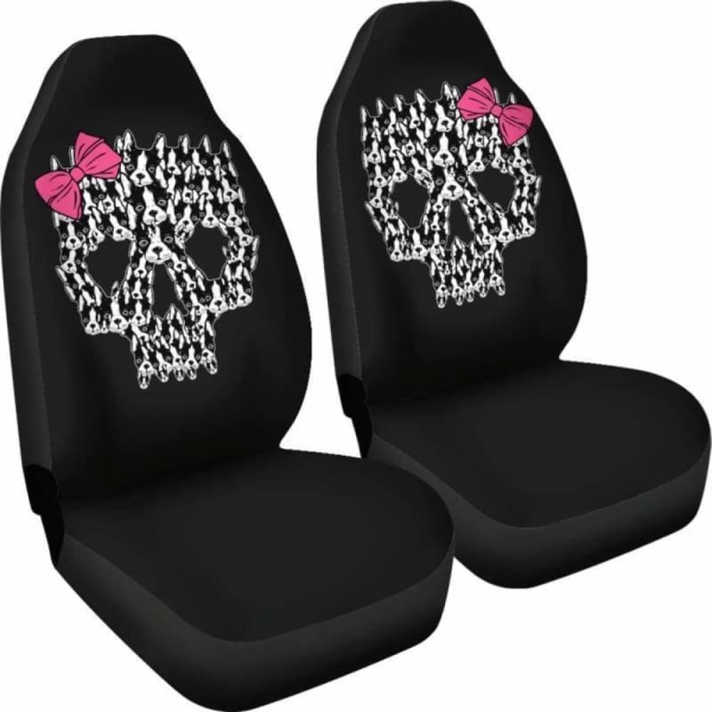 Skull Dogs Car Seat Covers 112428 - YourCarButBetter