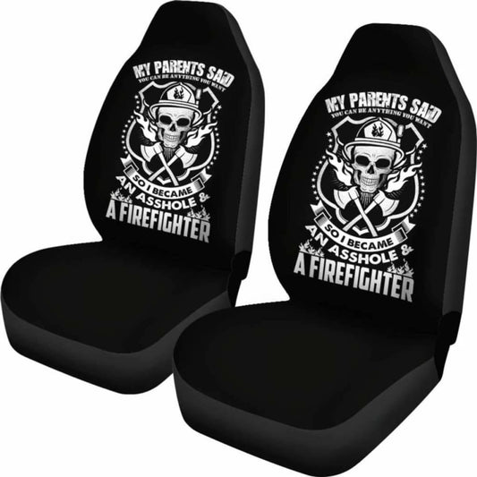 So I Became A Firefighter Car Seat Covers Amazing Gift 101211