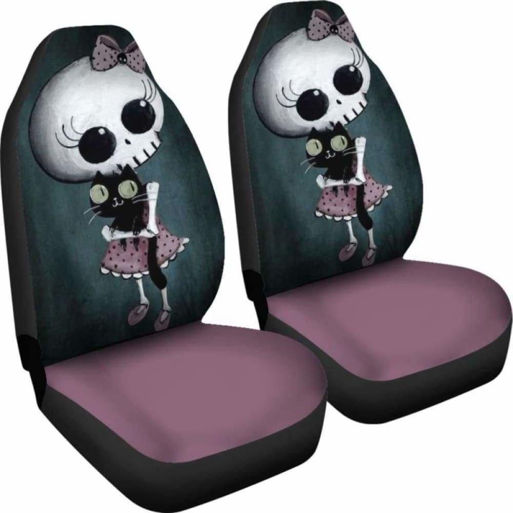 Spooky Cat Car Seat Covers 101207