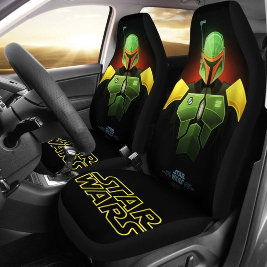 Star Wars Boba Fett Seat Cover 094201 - YourCarButBetter