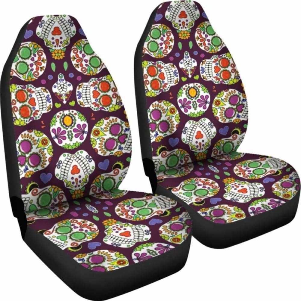Sugar Skull - Car Seat Covers 101207